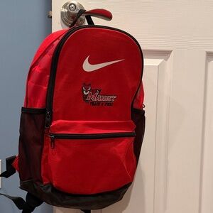 Nike Red and Black Men's Backpack